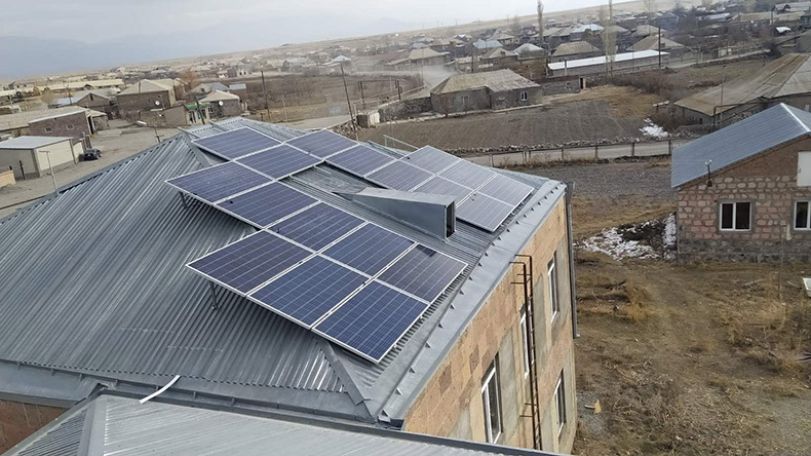 ՎիվաՍել-ՄՏՍ. Արևային էներգիայով ջեռուցում՝ Ծովակ գյուղի մանկապարտեզում
