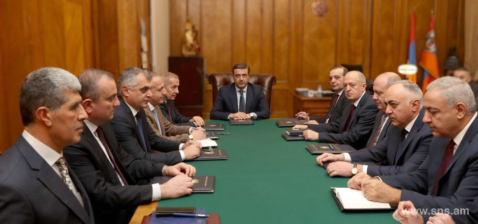 Council session of the National Security Service held in Yerevan