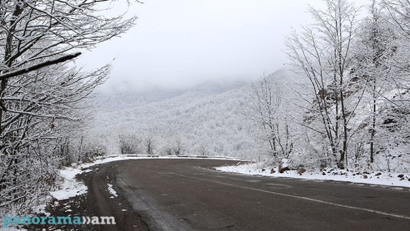 Roads in Armenia mostly passable