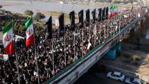 Farewell ceremony for Iran's Quds Force General Soleimani underway in Tehran