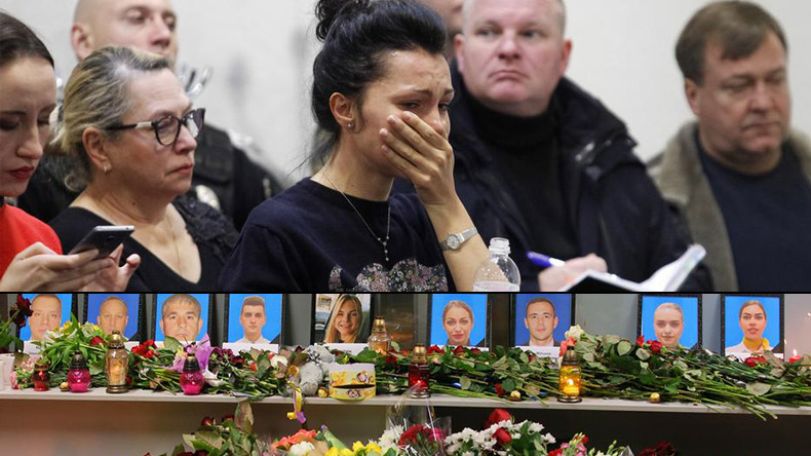 Ukrainian plane crash victims' relatives demand answers