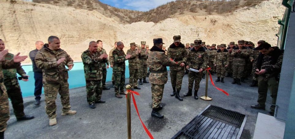 Presidential advisor: Another barracks inaugurated in northeast Artsakh