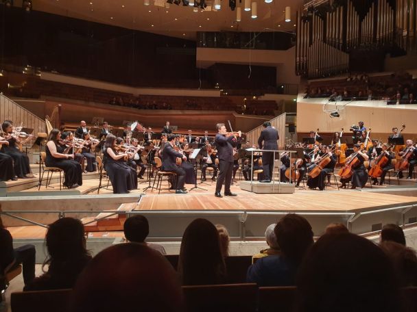 The Armenian State Symphony Orchestra performed in Berlin