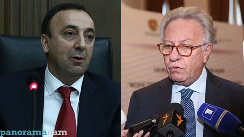 Hrayr Tovmasyan, Gianni Buquicchio  discuss developments around Armenia’s Constitutional Court during a video call