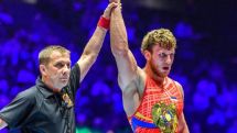 Armenian wrestler beats Azerbaijani rival to win France tournament