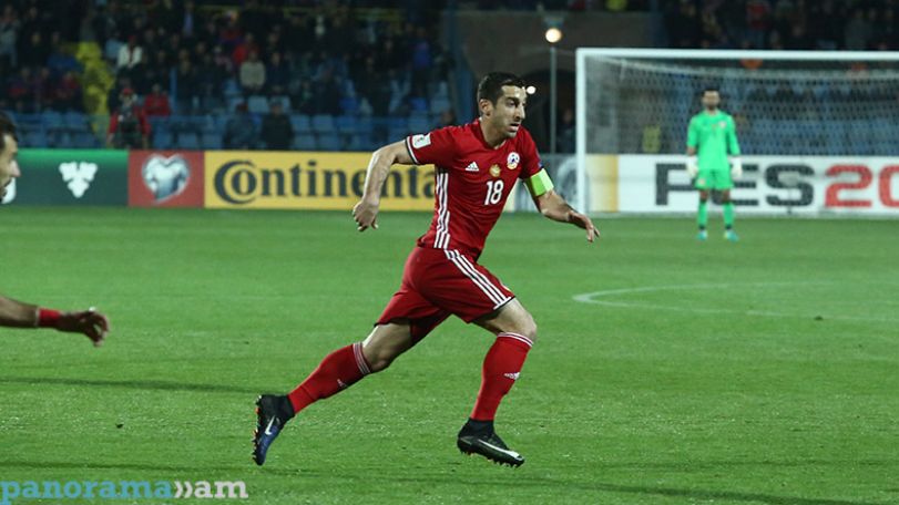 Henrikh Mkhitaryan celebrates his 31st birthday