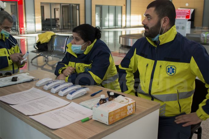 Թբիլիսիի օդանավակայանում կորոնովիրուսի հետ կապված հետազոտություններ են անցկացվում