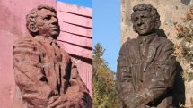 В армянском Чаренцаване «обновили» памятник поэту Егише Чаренцу