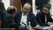 Court hearing in trial of Kocharyan, three other former top officials paused