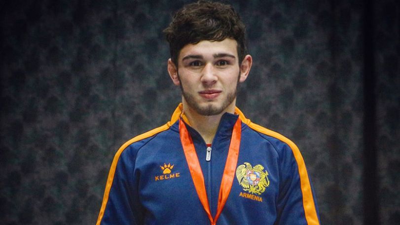 Armenian wrestler Arsen Harutyunyan wins bronze at European Championships