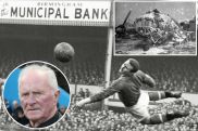 Former Manchester United goalkeeper Harry Gregg dies aged 87