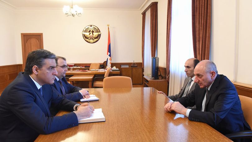Բակո Սահակյանն ու Արման Թաթոյանը քննարկվել են մարդու իրավունքների պաշտպանության հարցեր