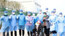 China's oldest coronavirus patient leaves hospital