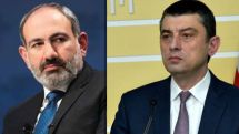 Armenian, Georgian PMs hold phone call amid coronavirus pandemic