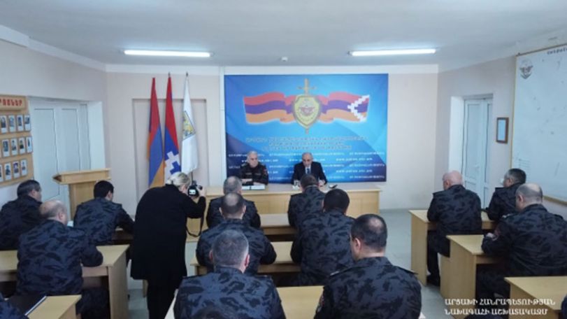 Արցախի նախագահն ու ոստիկանությունը քննարկել են կորոնավիրուսի և ընտրությունների հարցը