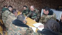 Artsakh president pays tribute to April War victims’ memory in Talish