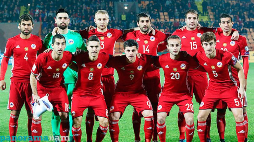 Armenian football team maintains 102nd spot in FIFA ranking