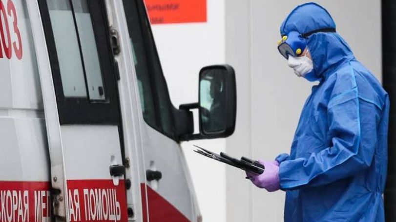 Russia’s coronavirus case tally rises by 3,448 over past day