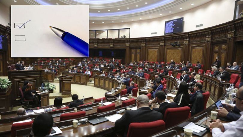 ԿԲ նախագահի ընտրությանը պատգամավորները կներկայանան  իրենց գրիչներով