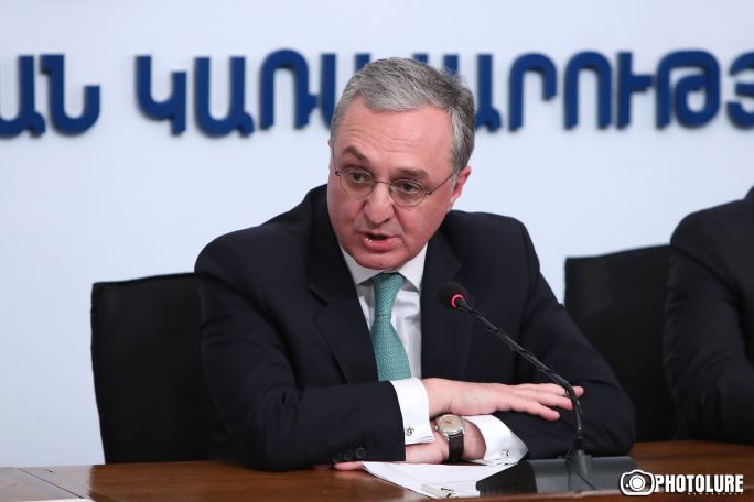 The realization of the right to self-determination means clarification of the status – FM Mnatsakanyan