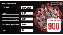 Coronavirus update: Armenia reports 65 new cases on April 29