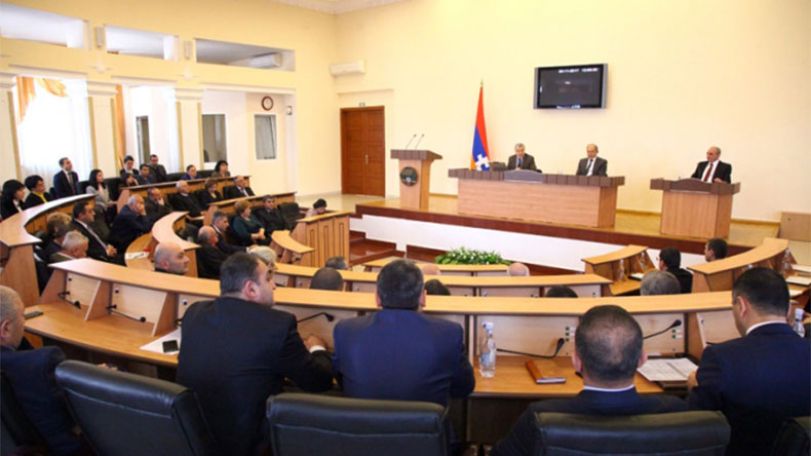 Outgoing Artsakh president presents several key indicators of country's development during his tenure