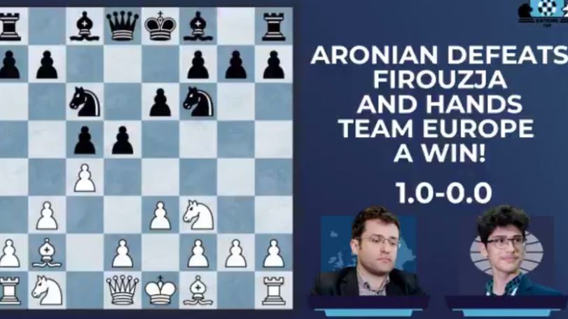 Nations Cup: Armenia's Aronian scores third win in a row