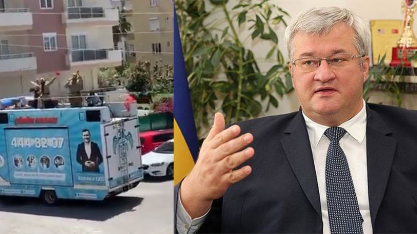 Ukrainian envoy slams Turkish municipality for playing Soviet song across city to mark Victory Day
