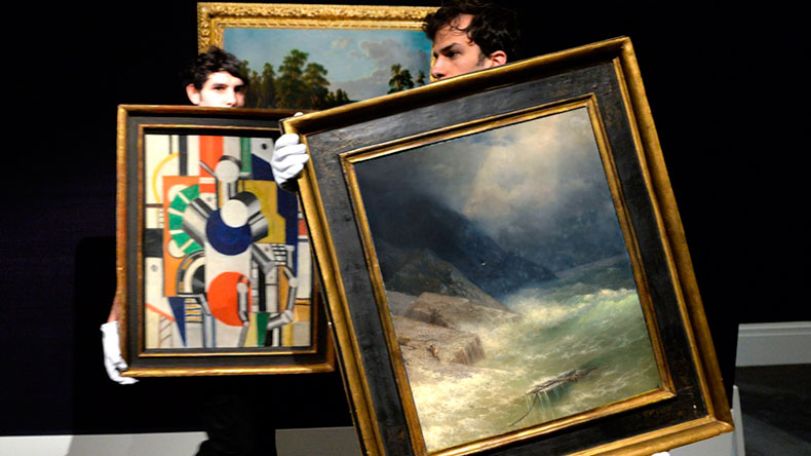 Aivazovsky’s 'The Bay of Naples' put up for auction at Sotheby’s