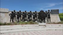 Parts of statues of Legendary “Ararat-73” players stolen in Yerevan