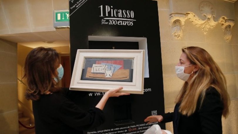 Italian woman wins Picasso worth more than $1 million in fundraising raffle
