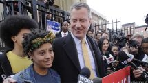 NYC mayor's daughter arrested at Manhattan protest