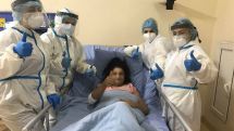 Armenian woman beats coronavirus after 44 days in intensive care