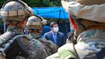 Artsakh president meets with servicemen of NSS Special Purpose Department