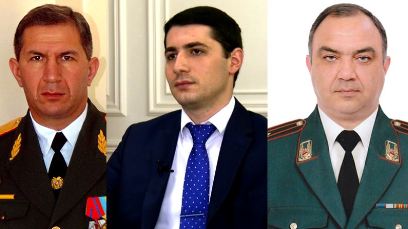 Armenian PM appoints new NSS, police and army chiefs