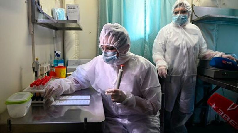 В России COVID-19 за сутки диагностирован у 8 595 человек