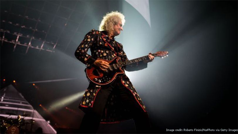 Queen’s Brian May voted greatest rock guitarist of all time