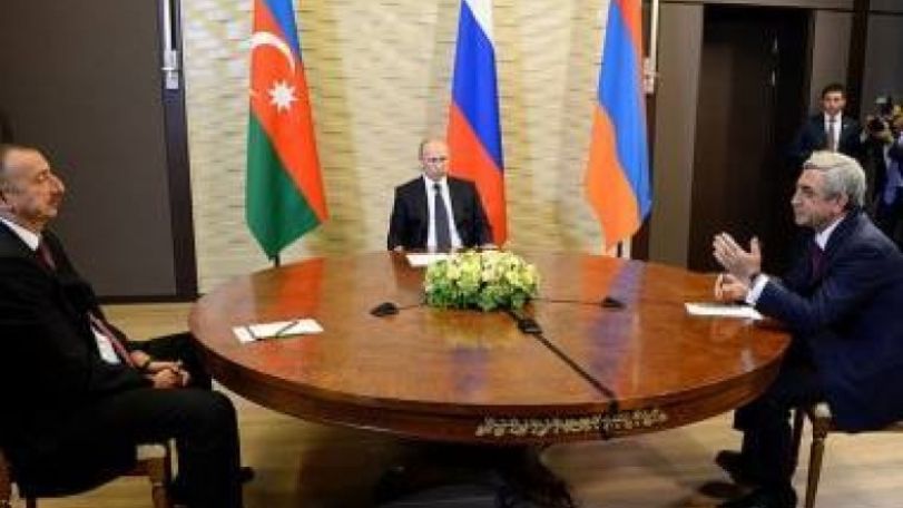 Президент Армении С. Саргсян: Конфликт можно и нужно решить на компромиссной основе и принципах МГ ОБСЕ 