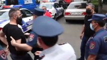 Armenian police detain activists, lawyers rallying outside Arabkir department