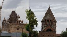 Հունիսի 14-ին կվերատեղադրվի Մայր Տաճարի գմբեթի խաչը