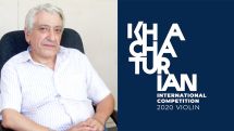 Է.Թադևոսյան. Խաչատրյանի անվան մրցույթի մասնակիցների կատարողական մակարդակը բավականին բարձր է
