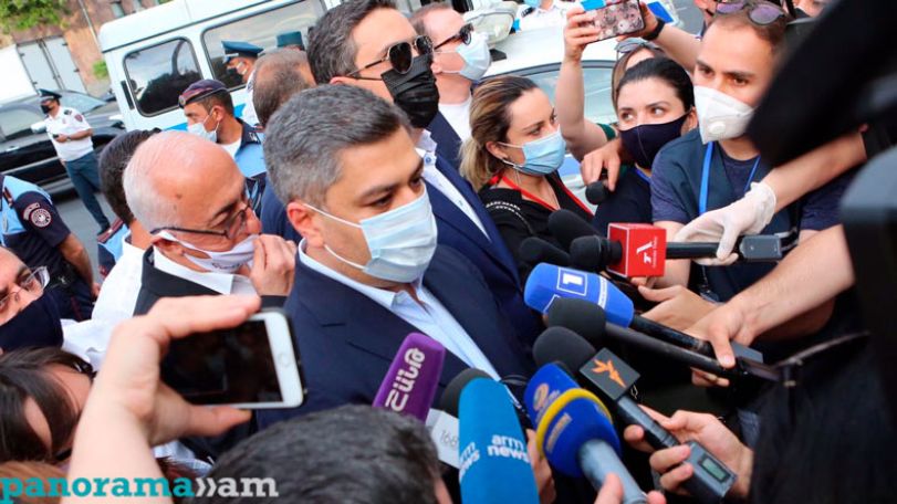 Artur Vanetsyan: I came to express political solidarity with Gagik Tsarukyan