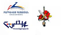 Three parties discuss steps towards 'restoring constitutional order' in Armenia