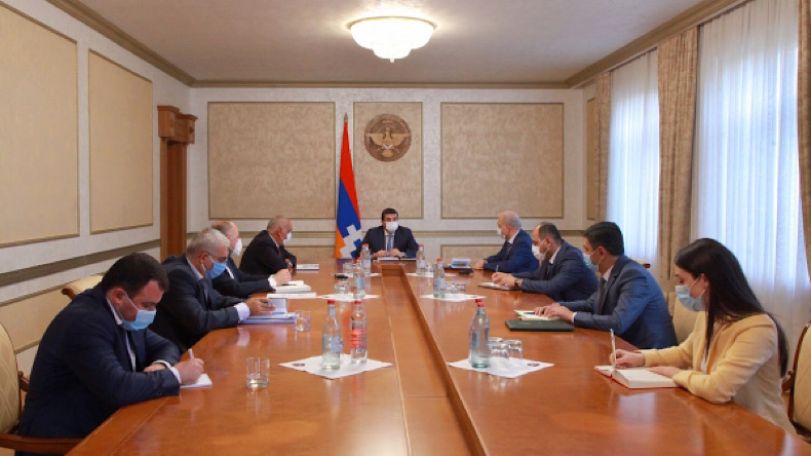 ԱՀ նախագահի մոտ քննարկվել է Արցախի ներդրումային հիմնադրամի գործունեության ռազմավարությունը