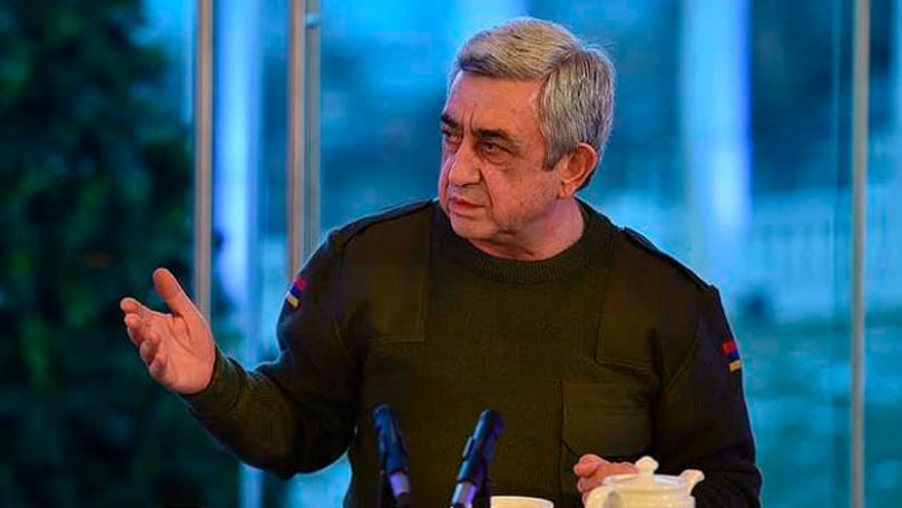 Serzh Sargsyan reacts to Ilham Aliyev’s pretentious drivels