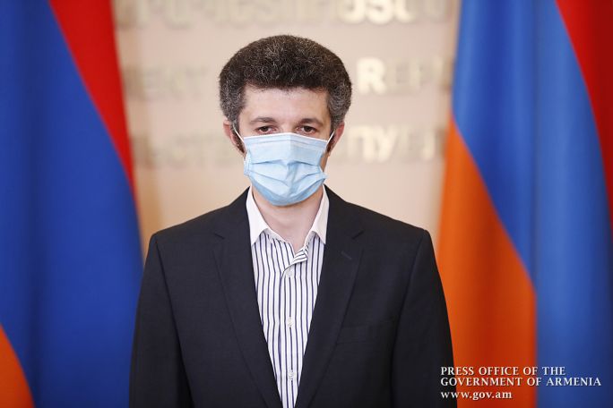 А. Аракелян: В Армении планируется производить 2-2,5 тысячи тестов на COVID-19 в сутки