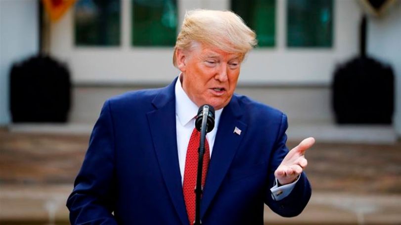 Trump again hails U.S. COVID-19 testing as cases rise by record levels