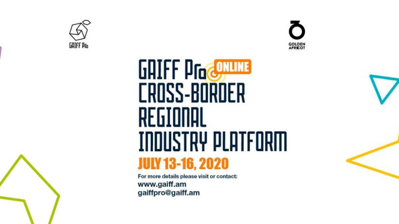 GAIFF Pro -ն տեղի է ունենալու հուլիսյան օրերին և առցանց ձևաչափով