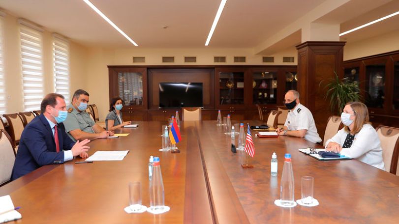 Դավիթ Տոնոյանն ընդունել է ՀՀ-ում ԱՄՆ դեսպանին
