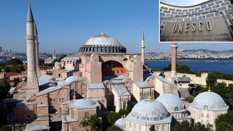 UNESCO warns Turkey against Hagia Sophia mosque conversion